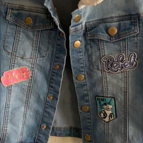 HOST PICK 🎉🎉🎉🎉Authentic STAR WARS Jean jacket - Picture 2 of 3